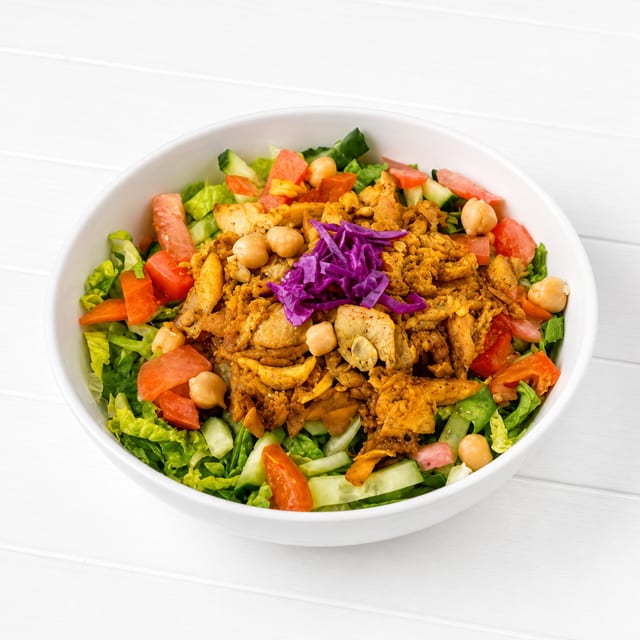Chicken Gyro Salad.