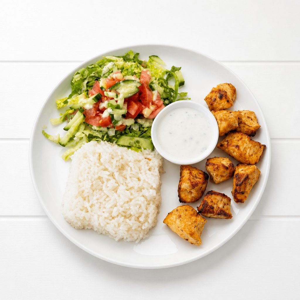 Chicken Shish Kebab.