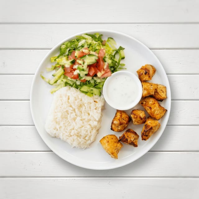 Chicken Shish Kebab.