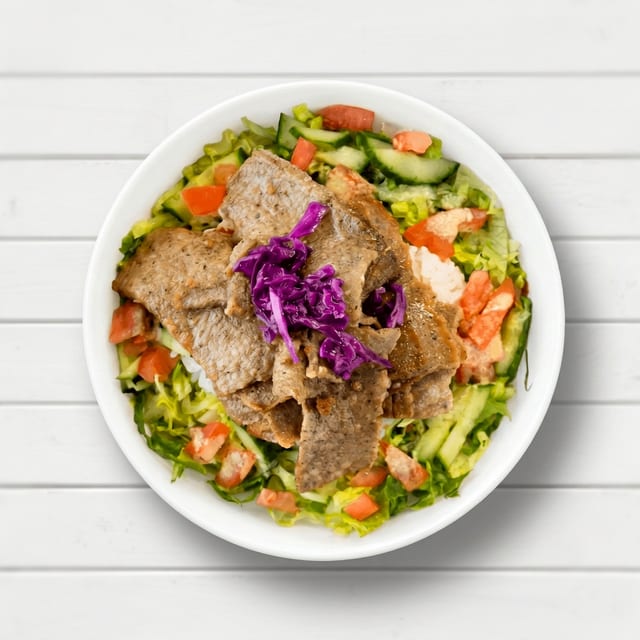 Beef Gyro Bowl.